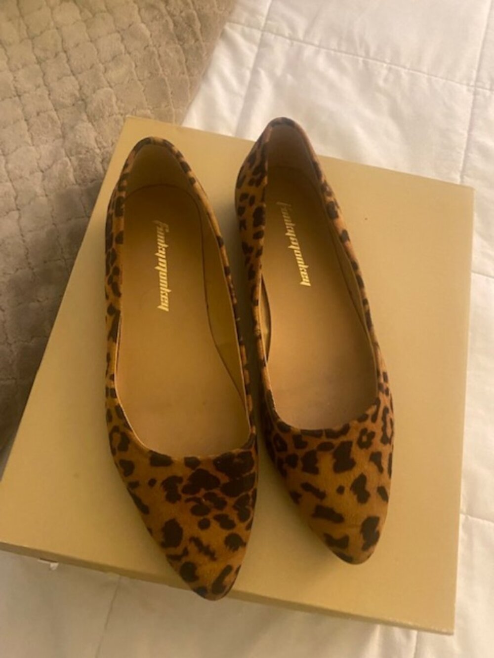 Cheetah Print Flats 7.5